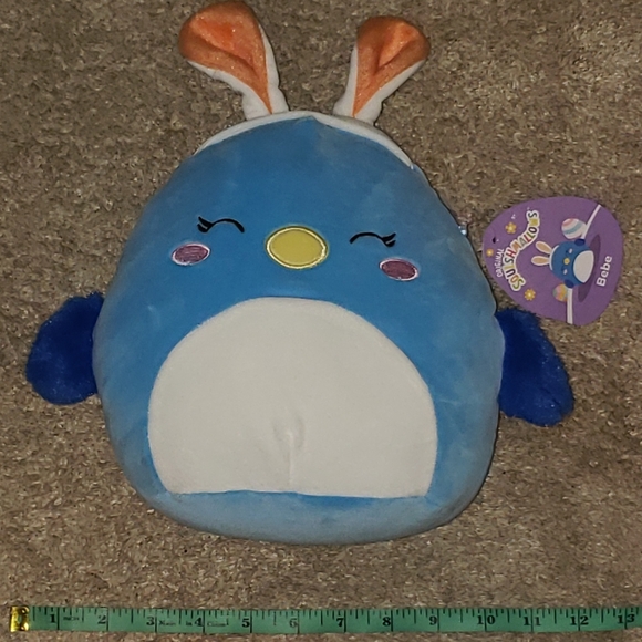 NWT‼️ Squishmallows Bebe the Easter Bluebird- Easter 2024 Collection - Picture 9 of 9